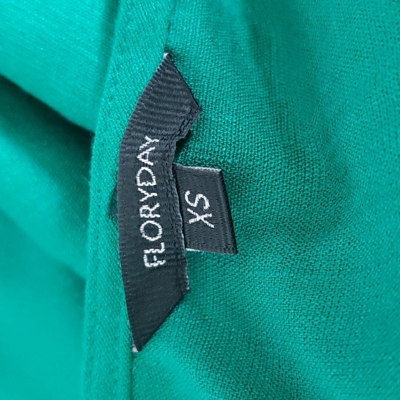 Floryday Emerald Green Summer Maxi Dress Size XS - Picture 4 of 6